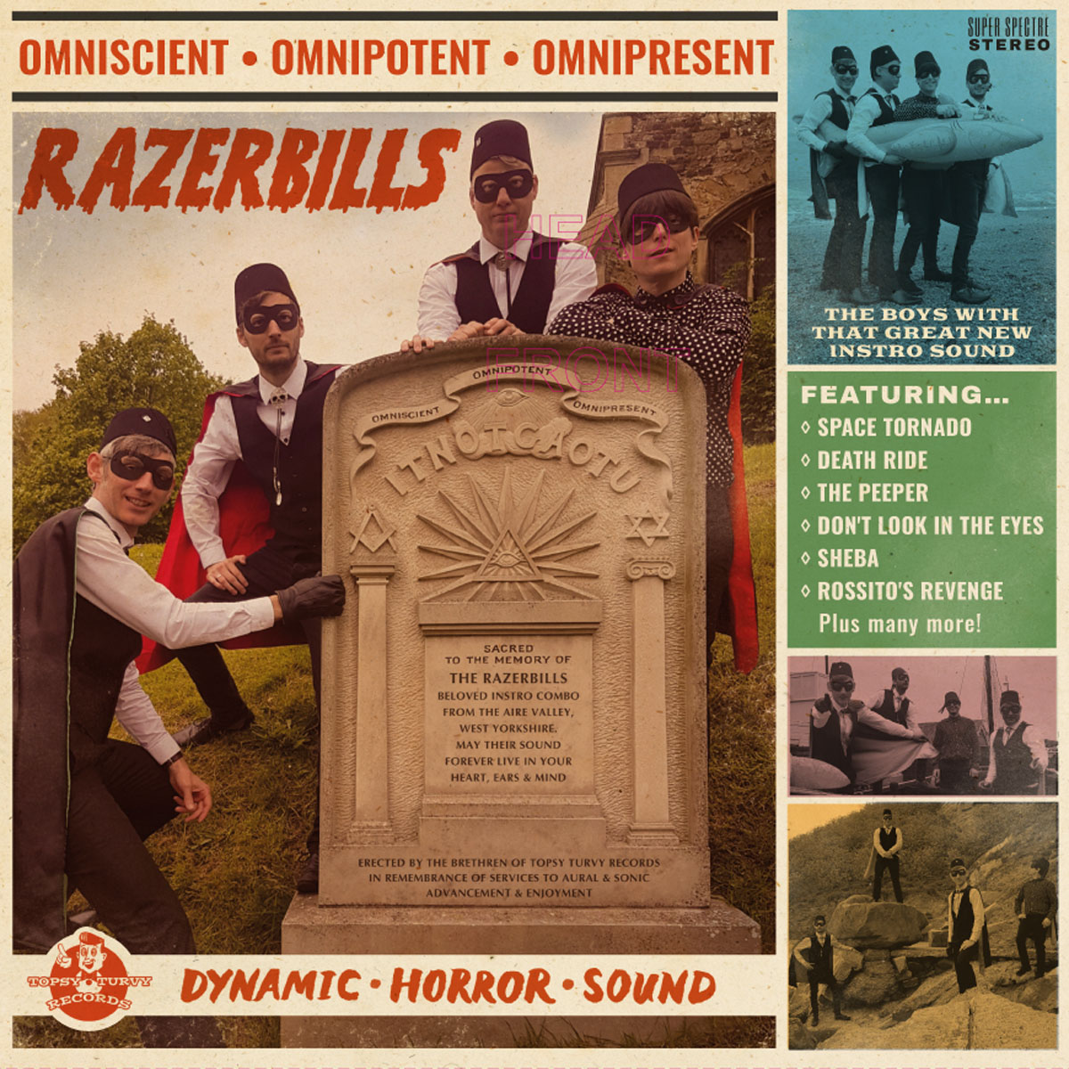 Razerbills - Omniscient Omnipotent Omnipresent LP