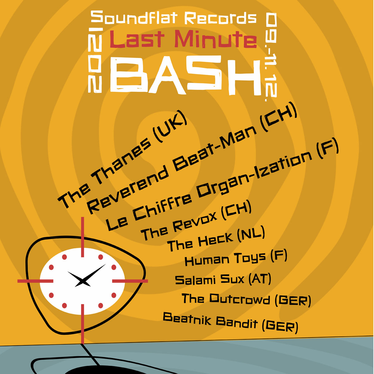 V/A - Soundflat Records Last Minute Bash CD