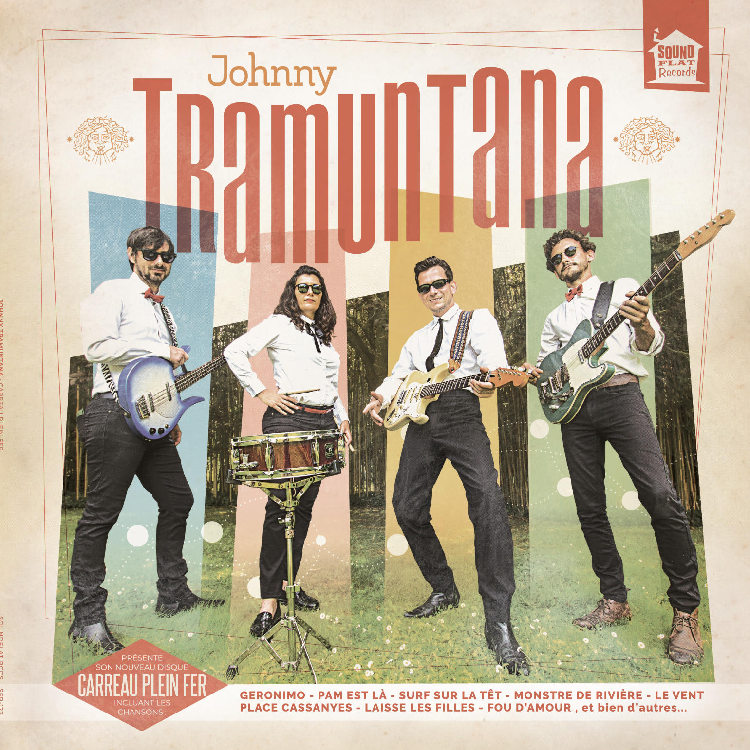 Johnny Tramuntana - Carreau Plein Fer LP