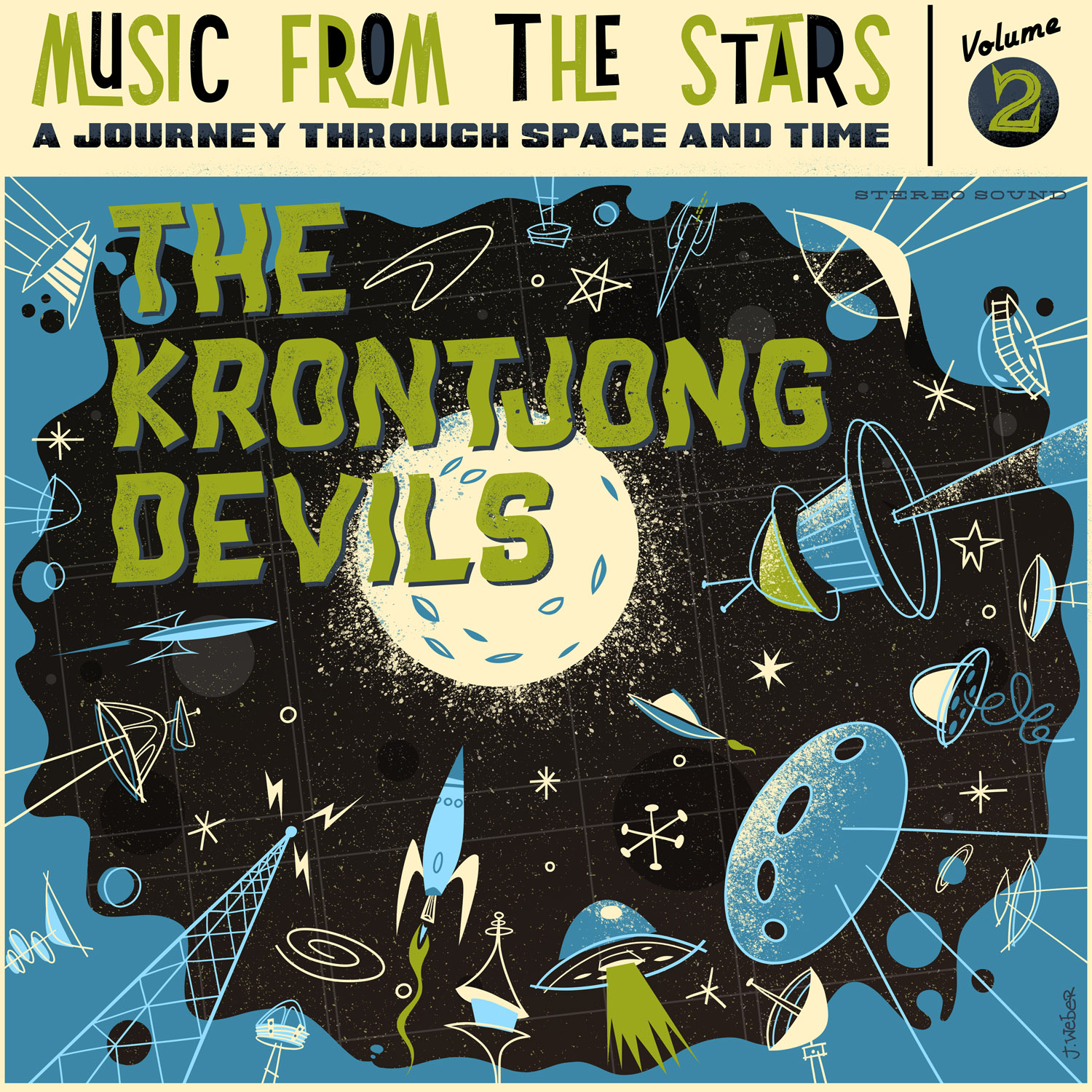 The Krontjong Devils – Music From The Stars Volume 2 LP